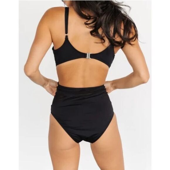 NWT Baltic Born Envya Swimwear Odyssey One Piece Swimsuit in Navy Blue NWT Sz. M - Picture 3 of 8